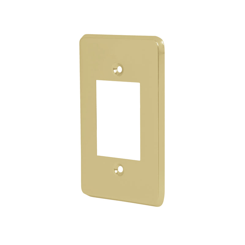 PLACA 3 VENTANAS ALUMINIO ECONOMICA VOLTECH 46437