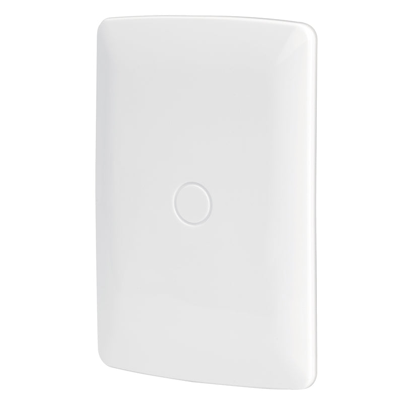 PLACA CIEGA PLASTICA BLANCA ITALIANA VOLTECH 46141