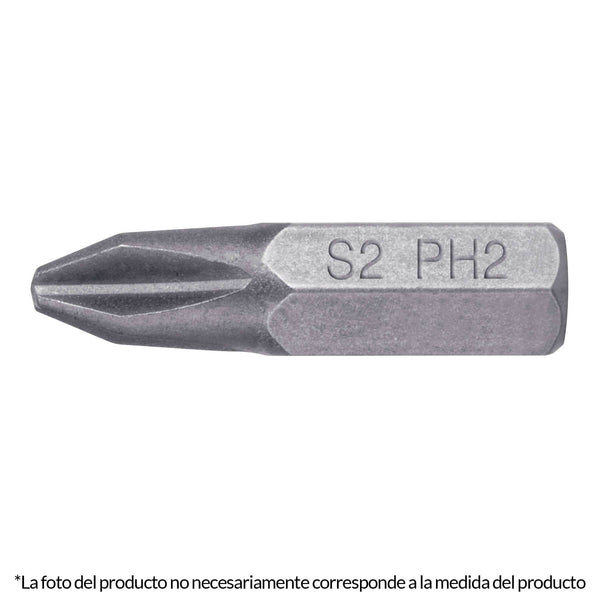 PUNTAS DE CRUZ PH0 LARGO 1'' 5PZ TRUPER 12138