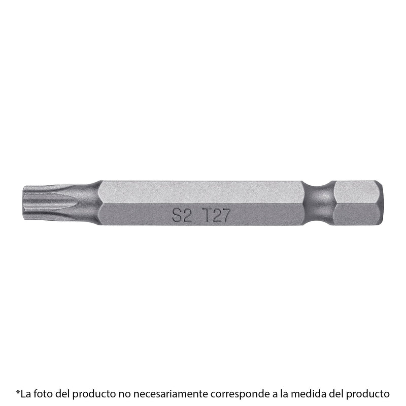 PUNTAS TORX C/SEGURO T15 LARGO 2'' 5PZ TRUPER 12358