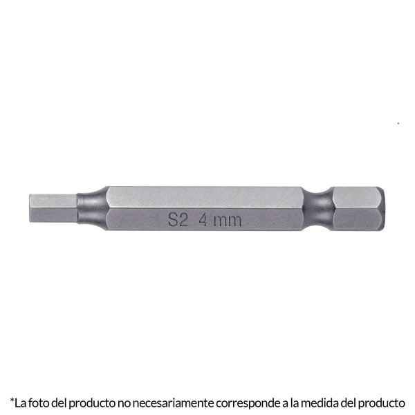 PUNTAS HEXAGONAL 3 MM LARGO 2'' 5PZ TRUPER 12692