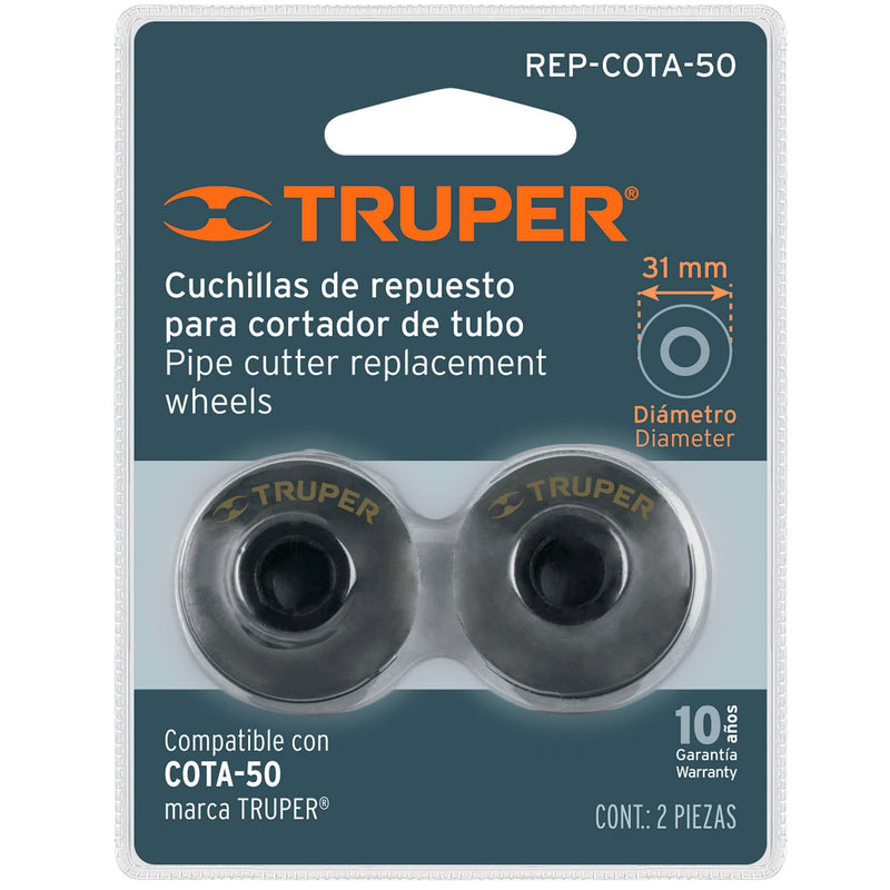 REPUESTO CORTATUBO ACERO COTA-50 TRUPER 12864