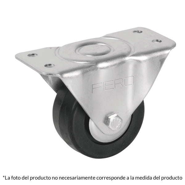 RODAJA HULE PLACA FIJA BUJE 3'' FIERO 48599