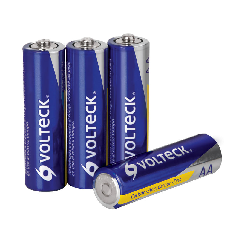 PILA ZINC-CARBON AA VOLTECH 46309